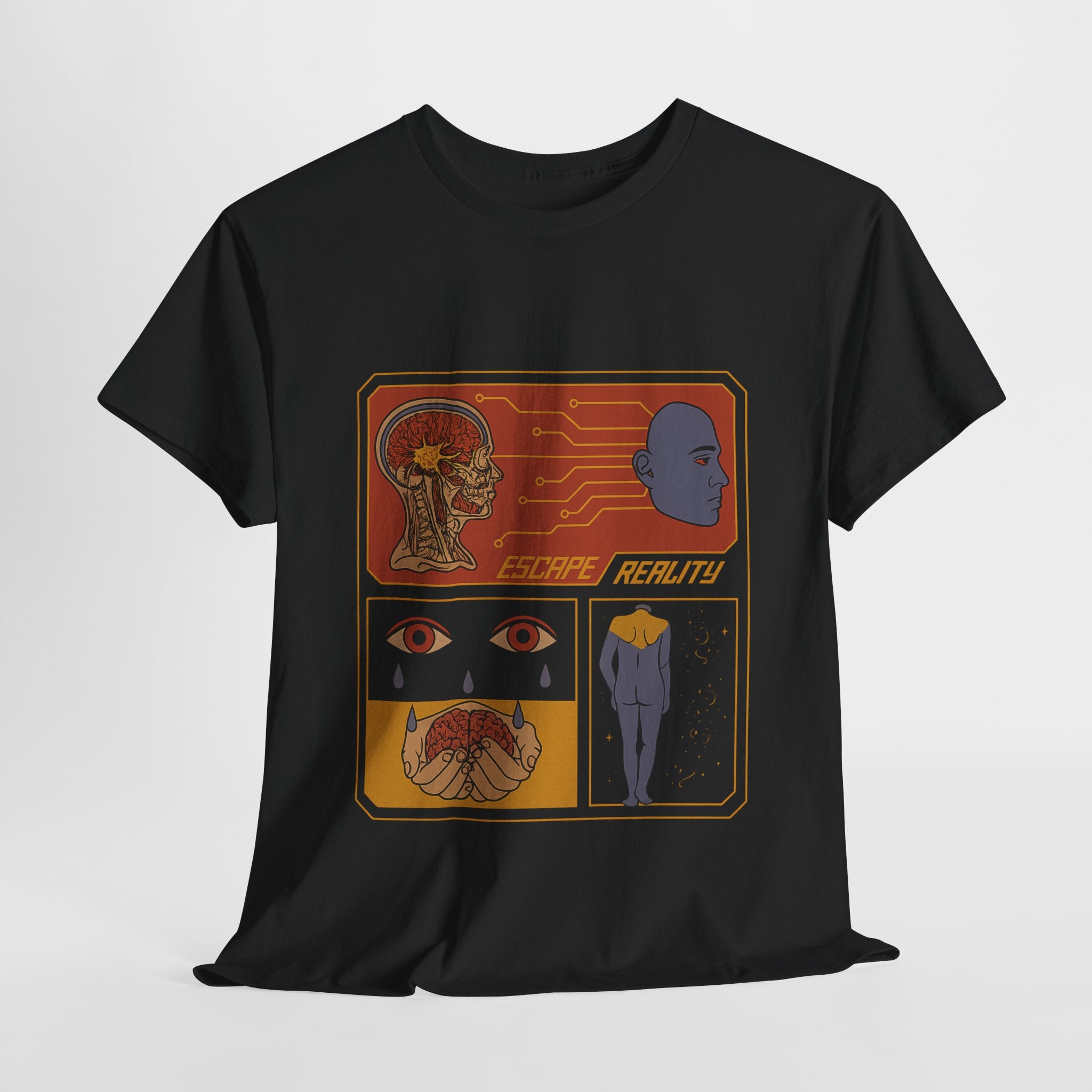 Escape Reality - Cosmic Graphic UNISEX T-shirt by Blackstone
