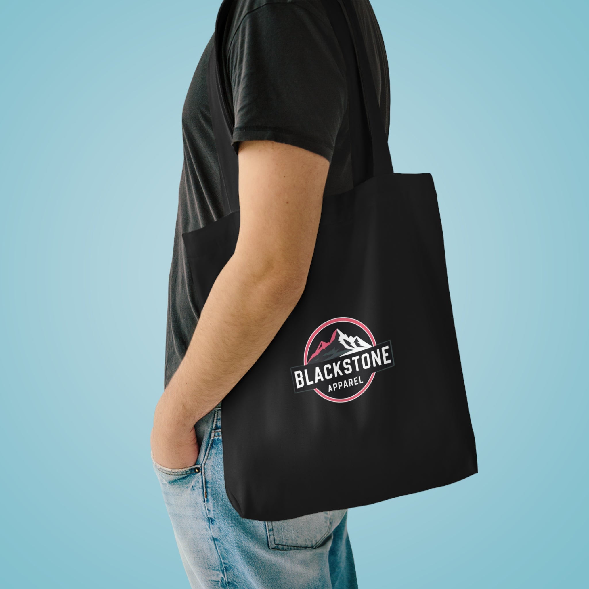 Blackstone's Black Cotton Tote Bag - See Without Fear Design, Eco-Friendly Shopping Bag, Fashion Tote for Everyday Use, Gift for Artists & [...]