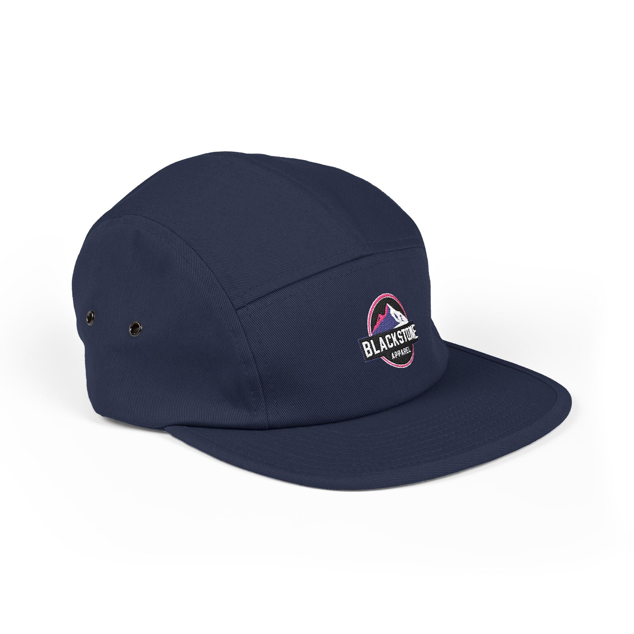 Embroidered 5 Panel Cap - Stylish Hat for Adventurers, Perfect Gift for Outdoor Lovers, Casual Wear, Hiking, Camping, Everyday Fashion