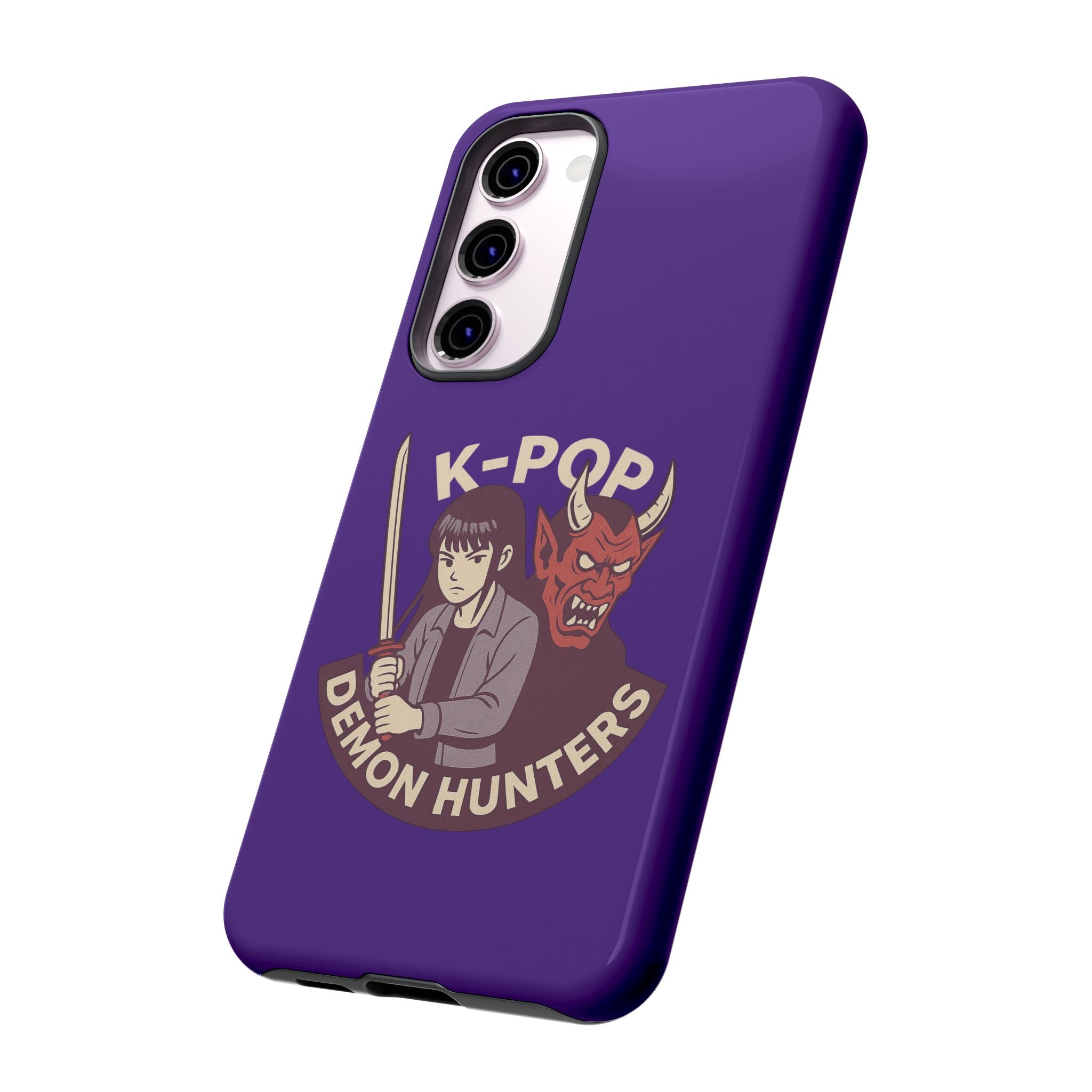 K-Pop Demon Hunters Phone Case, Tough Cases for Anime Fans, Unique Gift for Musicians, Holiday Present for Teens, Stylish Tech Accessories