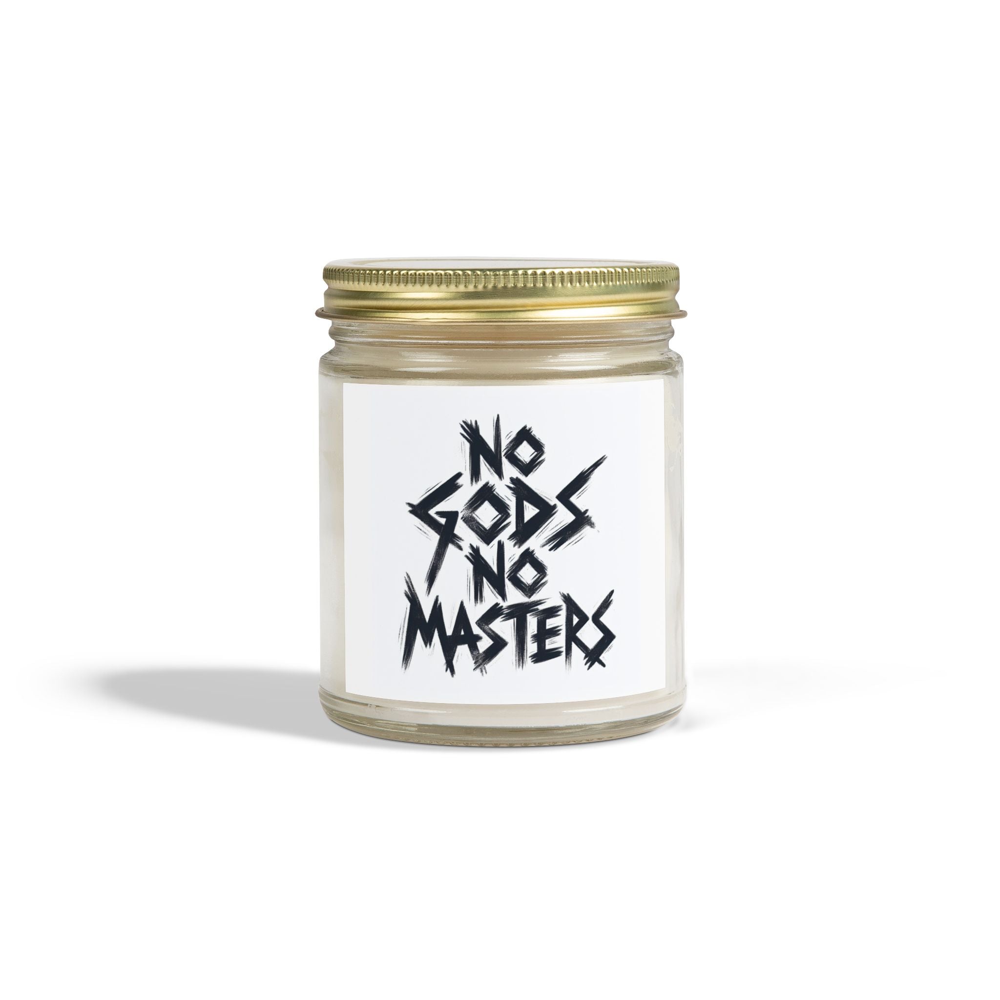Scented Candle | No Gods No Masters | Eco-Friendly Aromatherapy