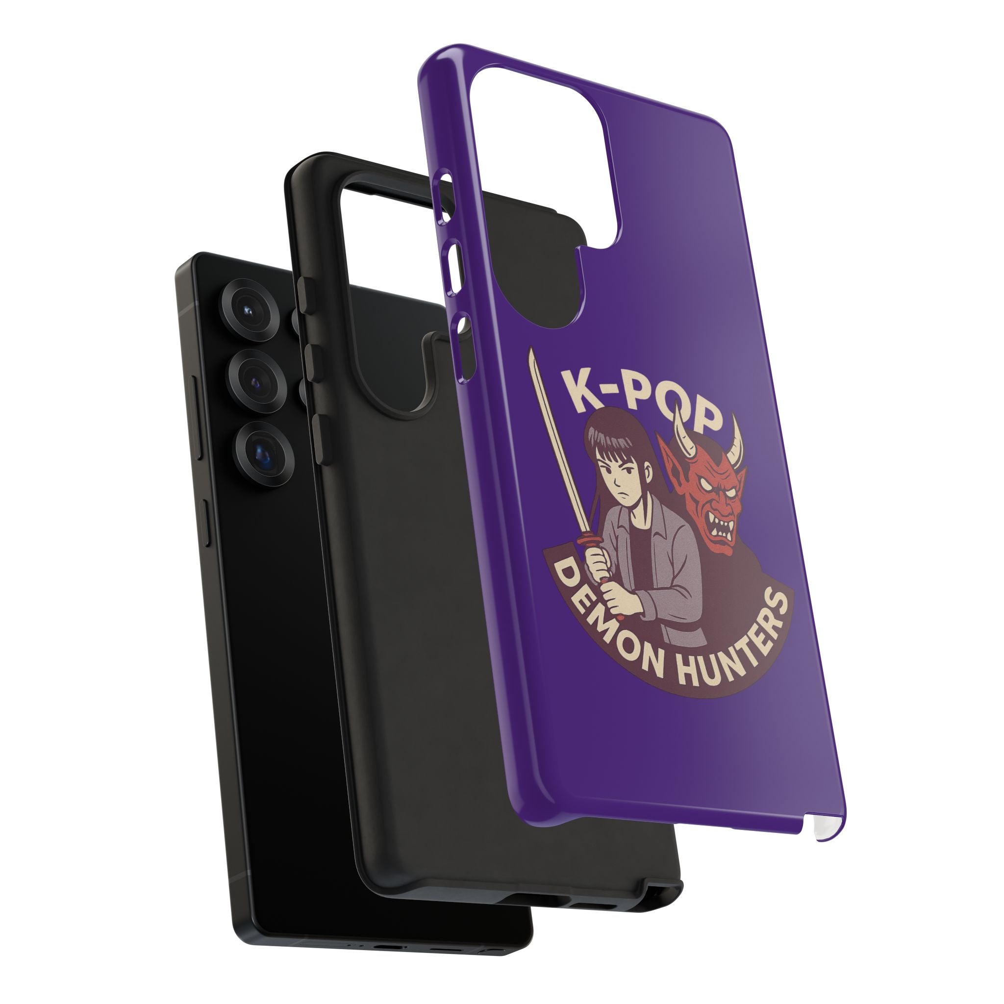 K-Pop Demon Hunters Phone Case, Tough Cases for Anime Fans, Unique Gift for Musicians, Holiday Present for Teens, Stylish Tech Accessories