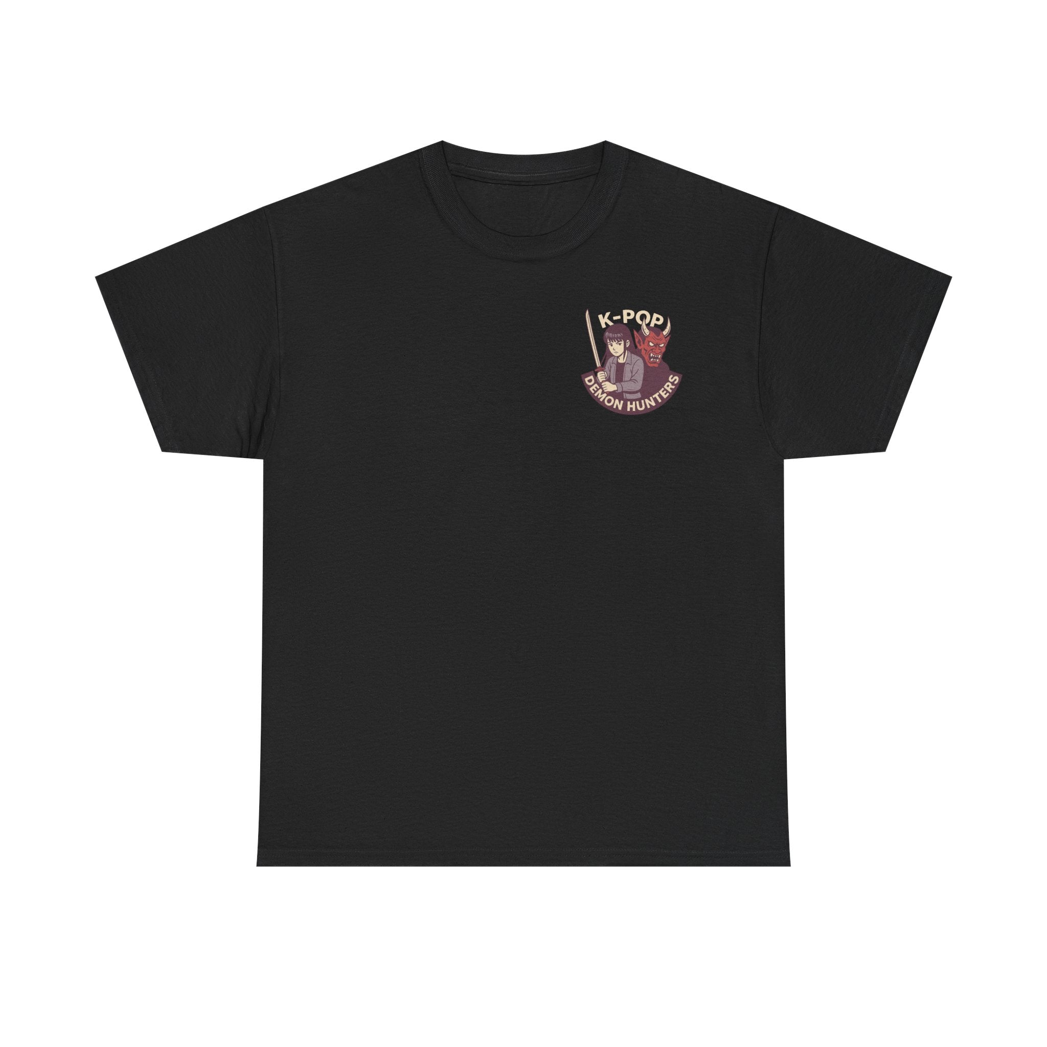 K-Pop Demon Hunters Tee, Unisex T-Shirt with Unique Graphic Design, Korean Pop Music Fans, Demon Slayer Shirt, Cool Streetwear Tee, Gift for
