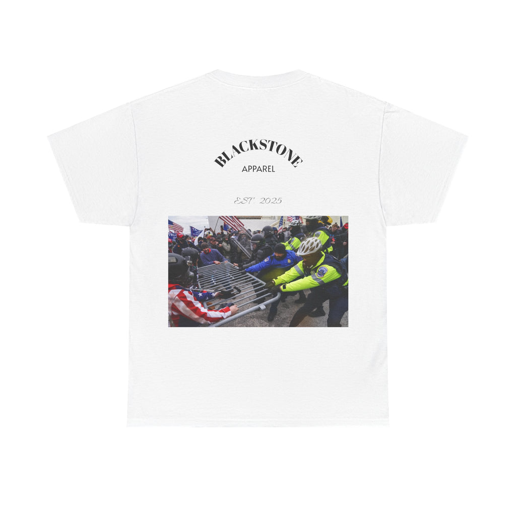 Political Statement Tee, Unisex Heavy Cotton Tee, Graphic T-Shirt, Statement Apparel, Gift for Activists, Trendy Top