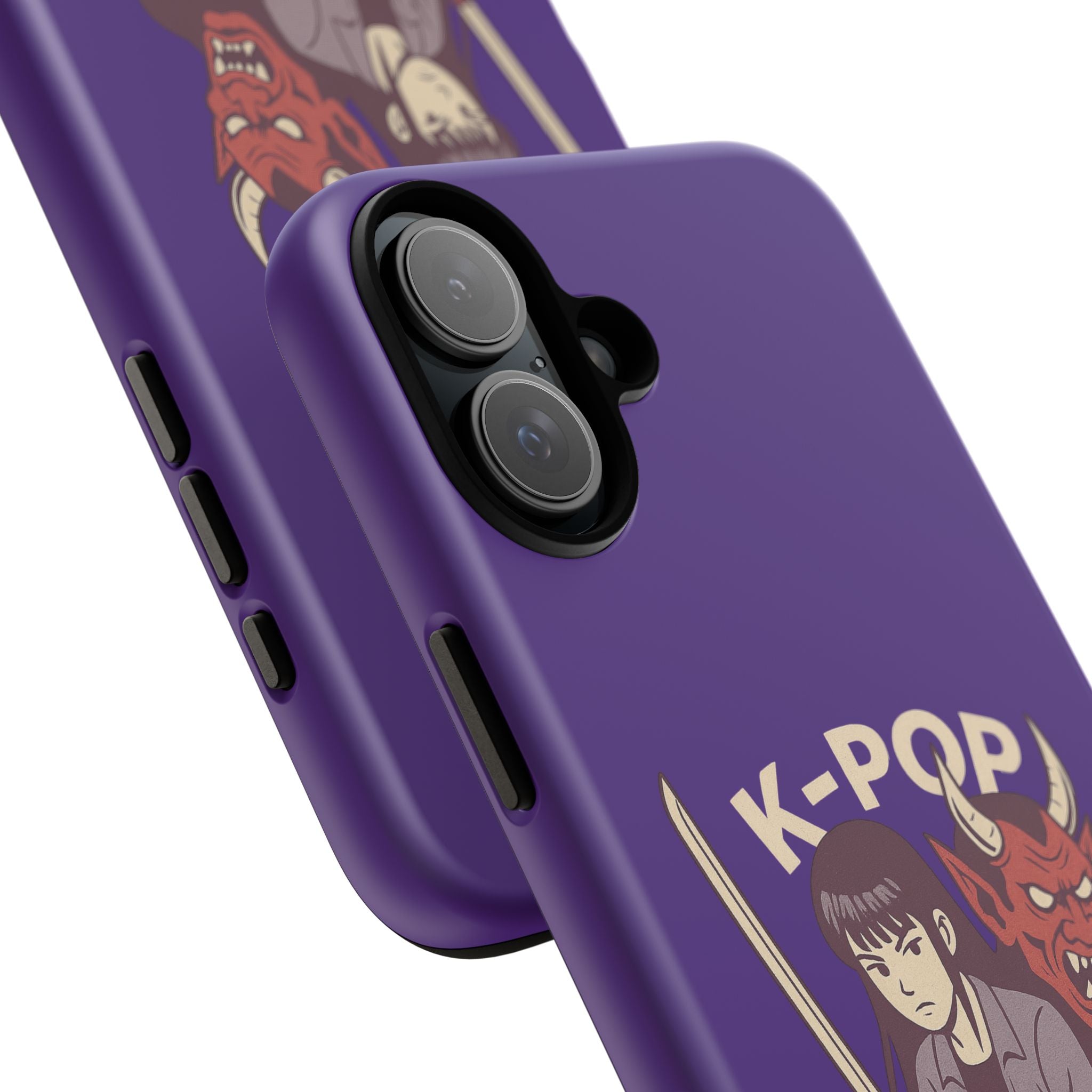 K-Pop Demon Hunters Phone Case, Tough Cases for Anime Fans, Unique Gift for Musicians, Holiday Present for Teens, Stylish Tech Accessories