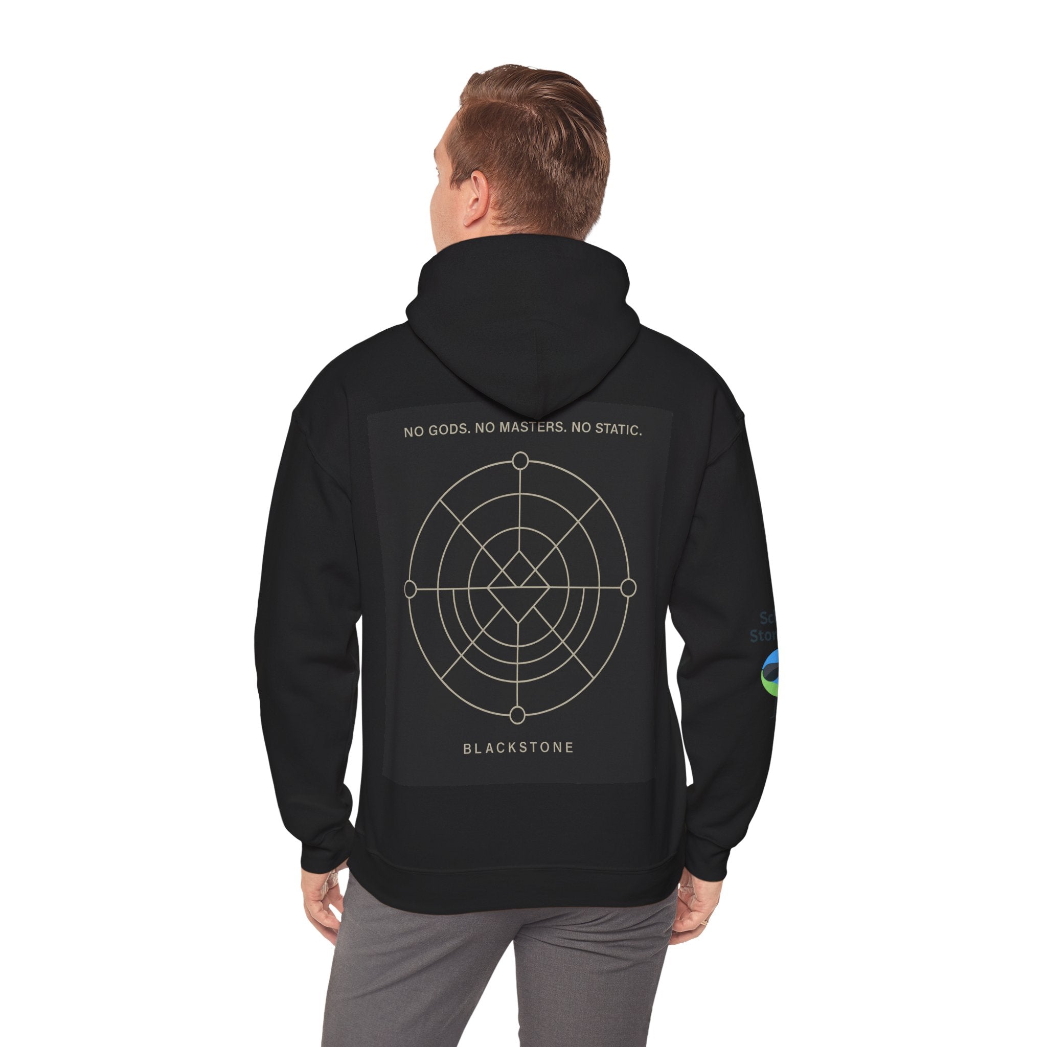 Unisex Hooded Sweatshirt - Cozy Graphic Sweatshirt by Blackstone