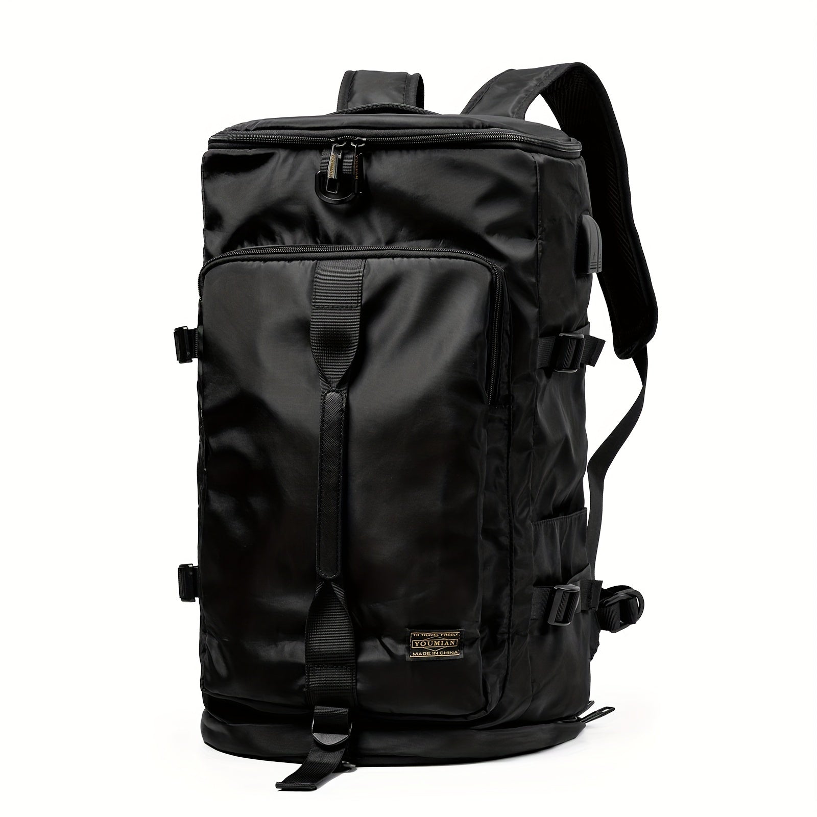 Travel Sports Backpack with Shoe Compartment-0